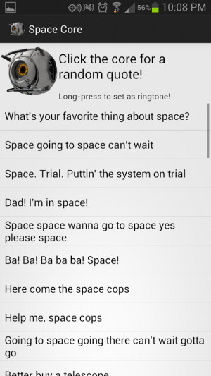 Portal 2 Cores Soundboard - screenshot