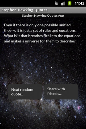 Stephen Hawking Quotes - screenshot