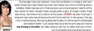 RUMER WILLIS QUOTES