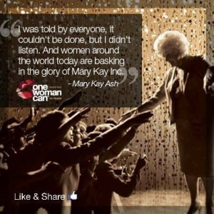 ... inspiring others to lose weight and feel beautiful. Thank you Mary Kay