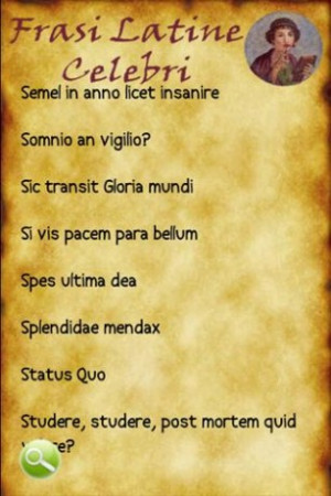 View bigger - Famous Latin Phrases for Android screenshot