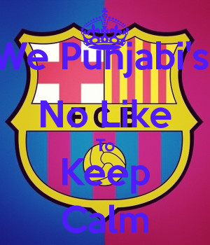Punjabi Like Keep Calm And Carry Image