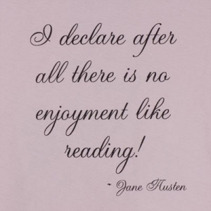 jane austen quote to use for a book club party