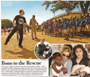 Bono in Africa March 2010