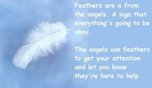 Angels and White Feathers - White Feathers are a sign from your angels