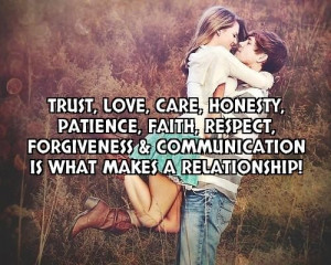 Love Care Honesty Patience Faith Respect Forgiveness & Communication ...