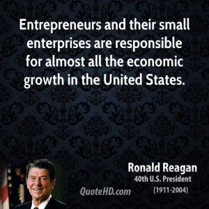 Entrepreneurs and their small enterprises are responsible for almost ...