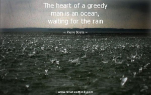 ... an ocean, waiting for the rain - Pierre Boiste Quotes - StatusMind.com