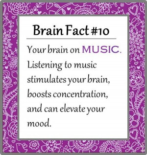 ... Brain Facts, Music Quotes, Brainspade Com, Music Stimulation, Health