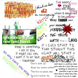 paramore quotes #3 - Polyvore