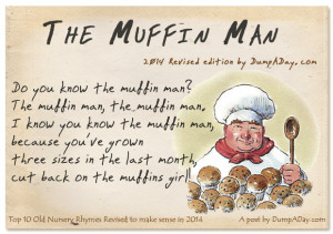 Top 10 Old Nursery Rhymes Revised- The Muffin Man