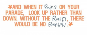 Rainbow After Rain #quotes #inspirational