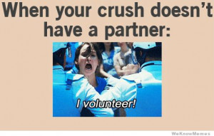 When your crush doesn’t have a partner: