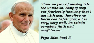 Pope john paul ii famous quotes 2