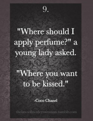 perfume #girly #quotes #coco #chanel