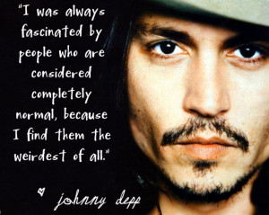 Johnny Depp Normal People
