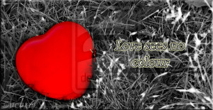 Love Sees No Color Quotes Love sees no colour by ucurmi by ~ucurmi on ...