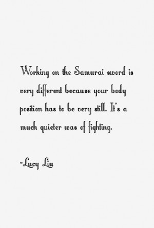 Lucy Liu Quotes amp Sayings