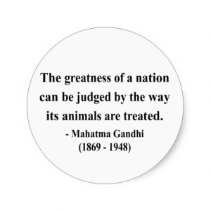 Gandhi Quote 2a Stickers