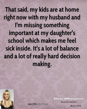 Missing Home Quotes Reese witherspoon home quotes