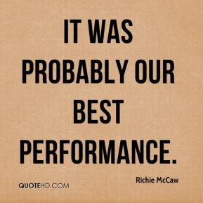 Performance Quotes