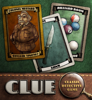 Clue: Colonel Mustard in the Billiard Room with the knife