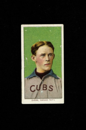 1909 11 Johnny Evers Chicago Cubs