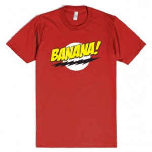 Banana! Big Bang Theory Bazinga! Parody - Minions T Shirt - many ...