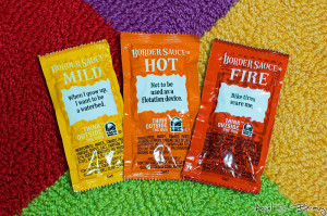 Taco Bell Sauce Packets || Canon EOS 20D @ 50 mm | f/11 | 2 sec | ISO ...