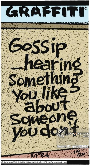 gossip cartoons, gossip cartoon, funny, gossip picture, gossip ...