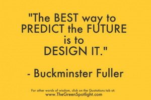 Buckminster Fuller quotation graphic #1