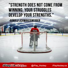 strength and struggles. #hockey More