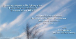 Practicing diligence quotes determination quotes