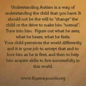 Wish everyone understood autism this well?! God bless...