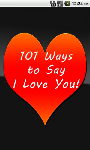101 Ways to Say I Love You - screenshot