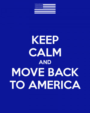 Keep Calm And Move Back