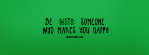 Be Someone Who Makes You Happy cover