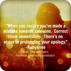 in admitting you've made a mistake. Being able to correct your faults ...