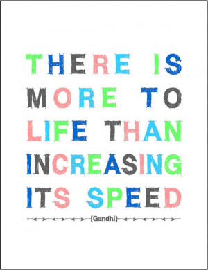 Gandhi life wisdom quote typography print inspiring encouraging ...