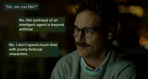 Siri a Real Shit About Spike Jonze's 'Her'