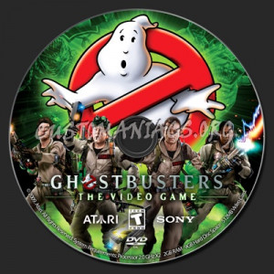 Here is DVD label for Ghostbusters: The Video Game. Enjoy.