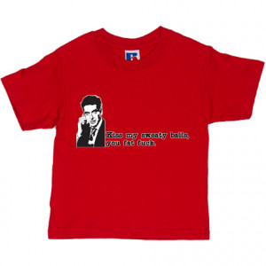 Malcolm Tucker Sweaty Balls Quote Red Kids' T-Shirt. The best director ...
