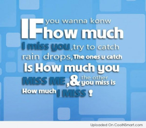 Missing You Quotes and Sayings