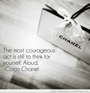 Coco Chanel Quote About Men