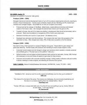 Posts related to Sample Executive Resume Template Uk