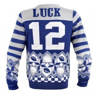 nfl player jersey ugly sweater indianapolis colts andrew luck
