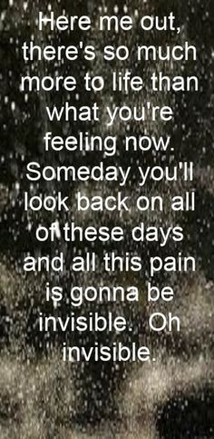 Hunter Hayes - Invisible - song lyrics, song quotes, songs, music ...