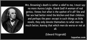 ... , leaving that which men do worse or not at all. - Edward Fitzgerald