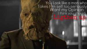 Scarecrow Quote 1 by kool001ify