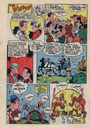 Funny Comic Strips - Abbott and Costello 001 (Feb 1948) 34